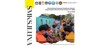 AKSI SOSIALISASI KAMPANYE PENGHIJAUAN SEKOLAH BERSAMA PT. BUMA